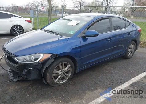 2018 Hyundai Elantra Sel from USA, damaged, VIN 5NPD84LF8JH304473
